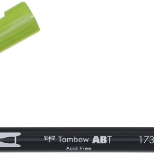 Tombow brush pen willow green