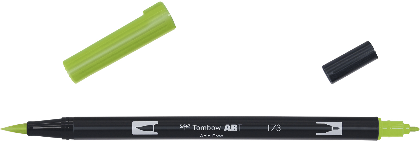 Tombow brush pen willow green