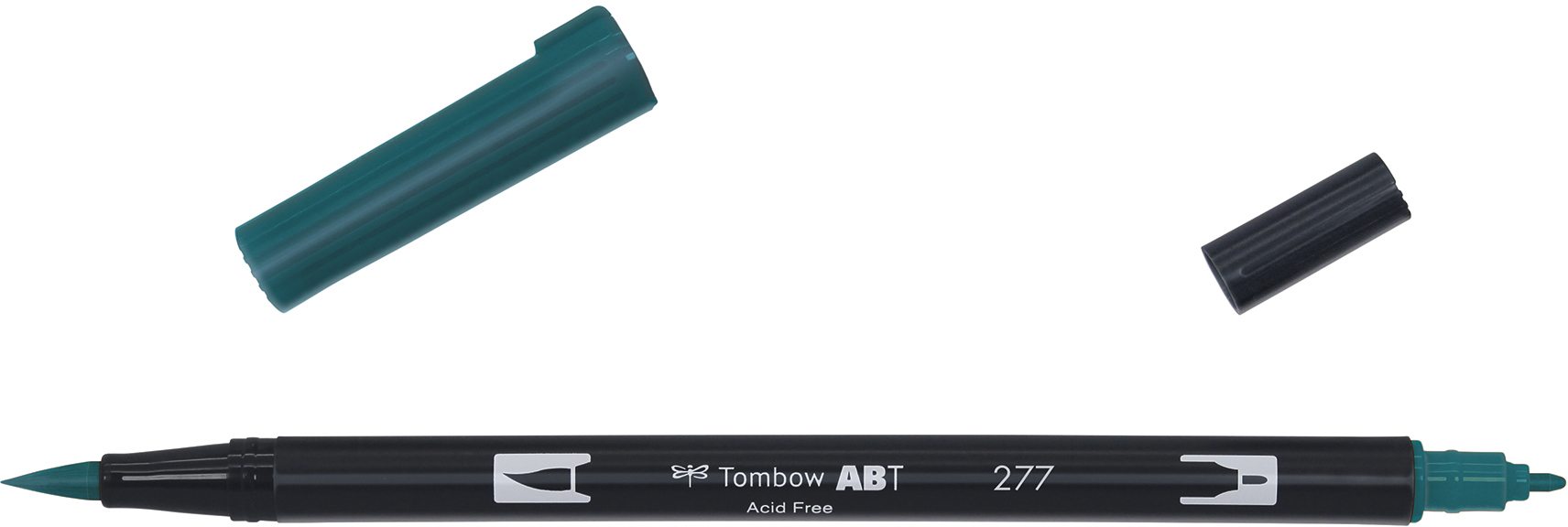 Tombow brush pen dark green