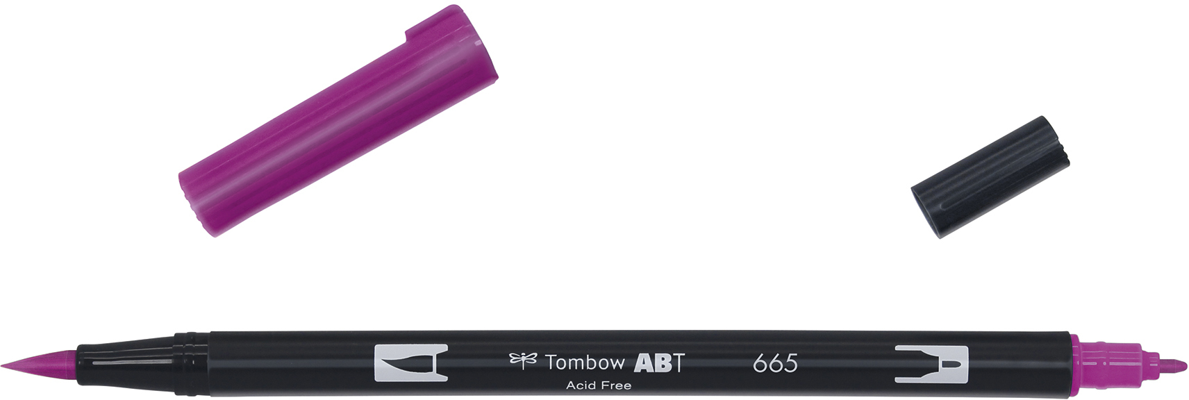 Tombow brush pen purple