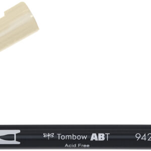 Tombow brush pen tan