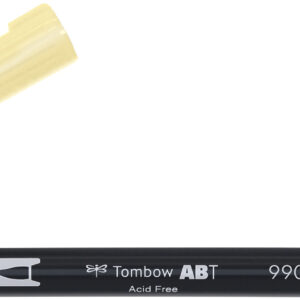 Tombow brush pen light sand