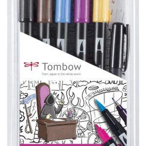 Tombow 5 ABT Dual Brush Pens