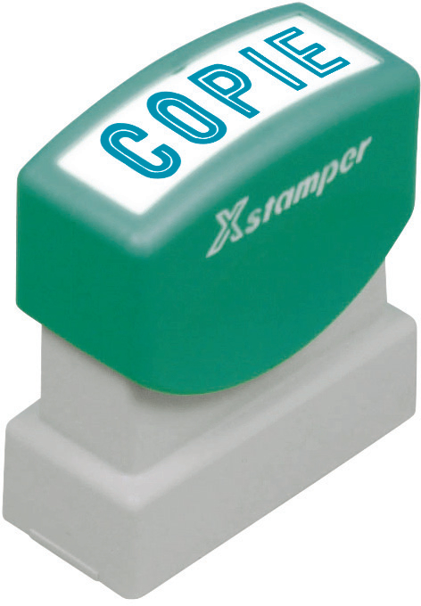 X-Stamper Copie bleu