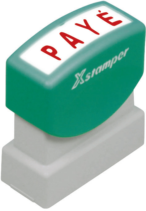 X-Stamper Payé rouge