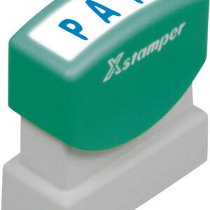 X-Stamper Payé bleu
