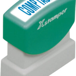 X-Stamper Comptabilisé bleu