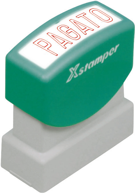 X-Stamper Pagato rosso