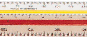 Dreikant-Reduktions-Massstab