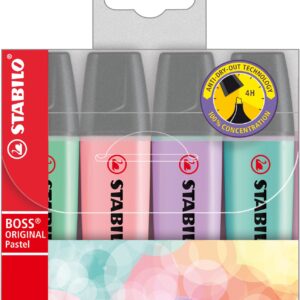 STABILO Boss Original pastell 4er