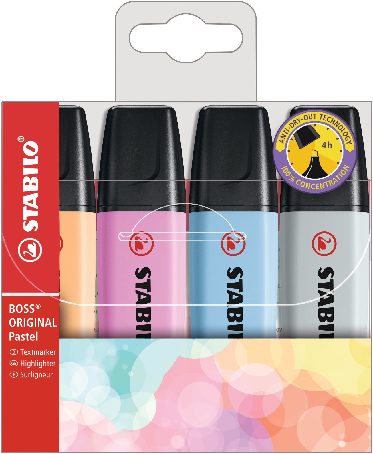STABILO Boss Original pastell 4er