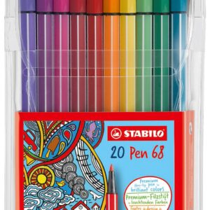 STABILO Pen 68 Plastiketui 20