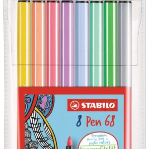 STABILO Pen 68 Pastell 8er Etui