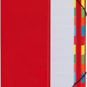 Desk Organizer 12teilig rot