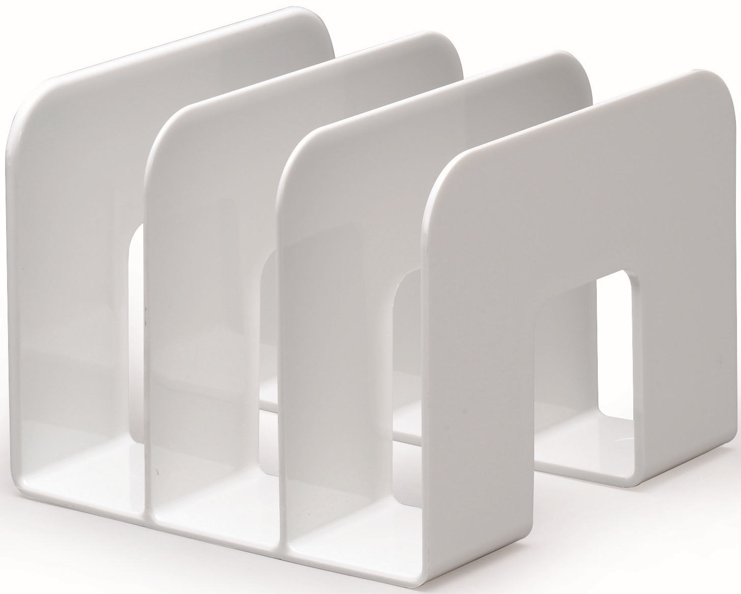 Stehsammler 3Fächer weiss