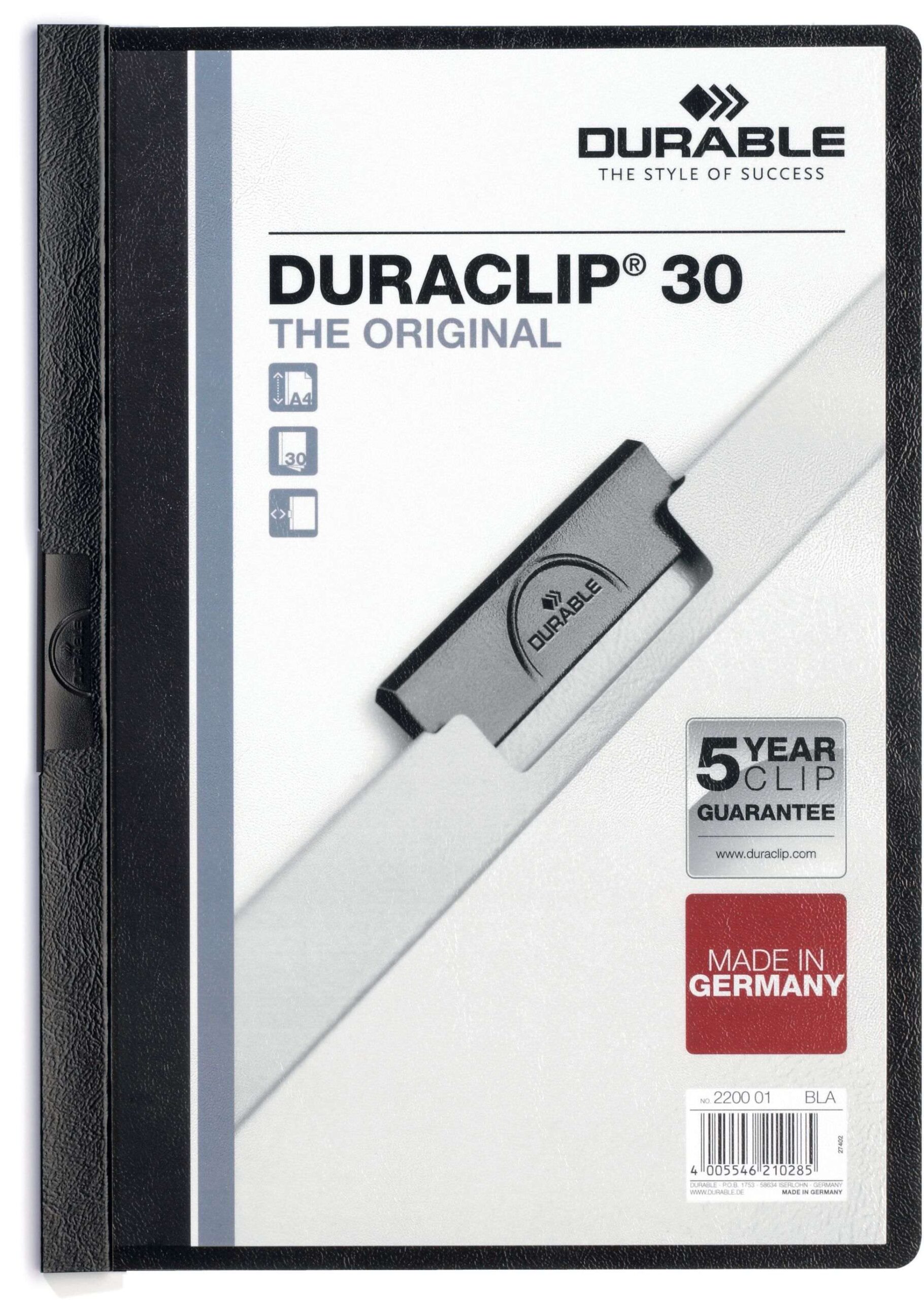 DURACLIP schwarz