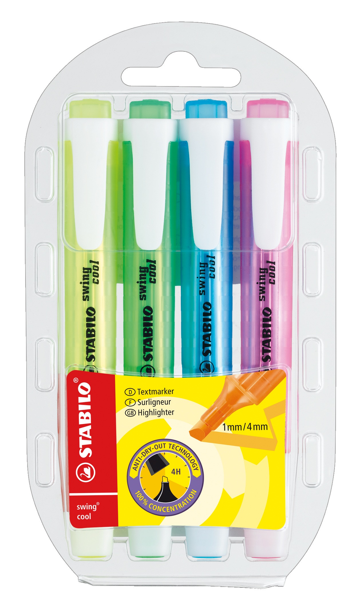 STABILOswing cool Etui à 4