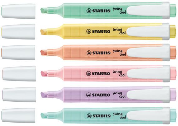 STABILOswing cool Pastell 6er Set