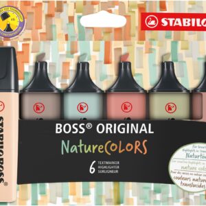 STABILO® BOSS® Textmarker Original Nature Colors