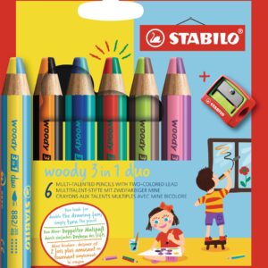 STABILO Woody 3 in1 Farbstifte duo