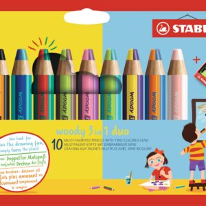 STABILO Woody 3 in1 Farbstifte duo