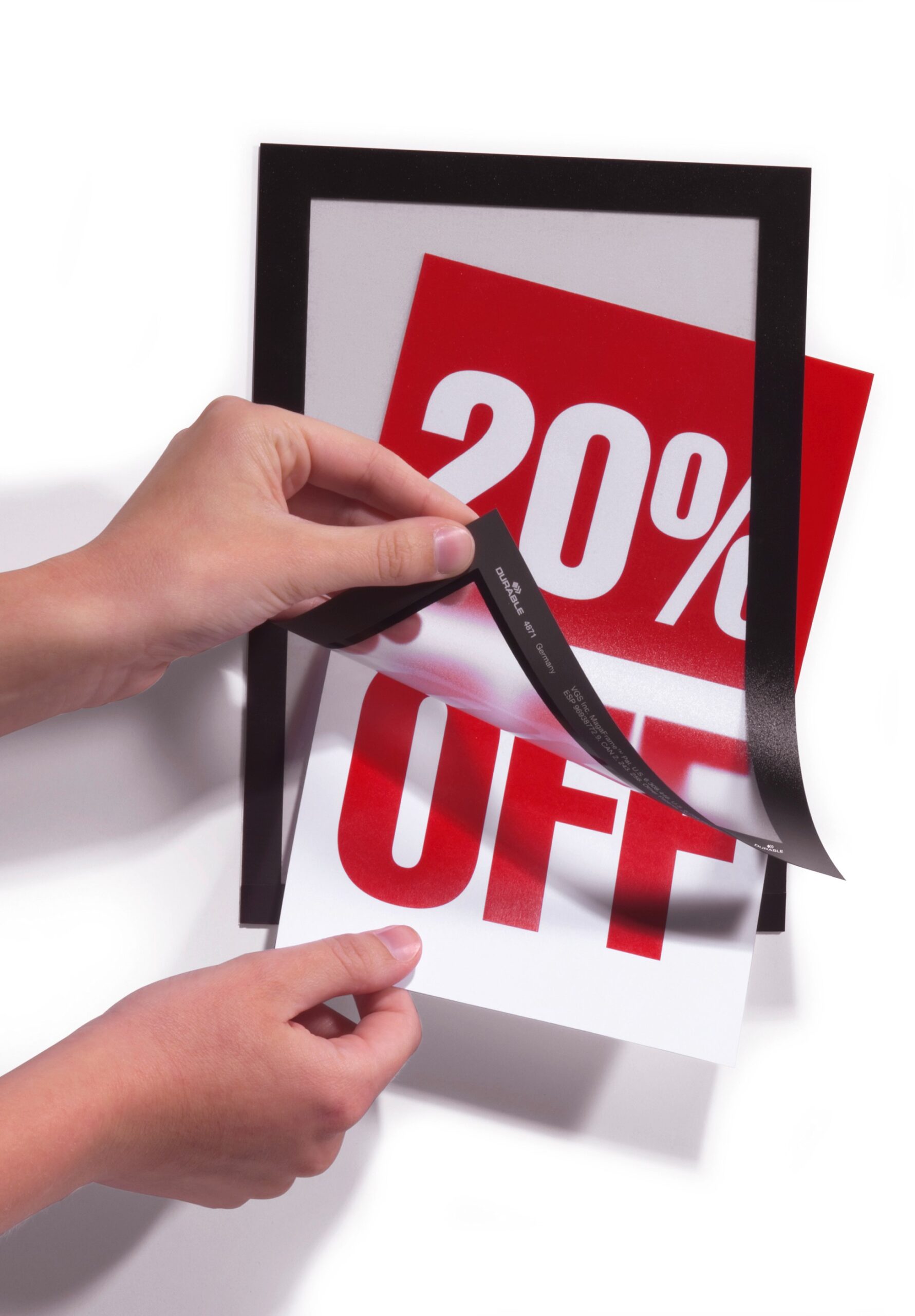 DURABLE Magaframe A5 schwarz