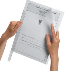 Sichtfalter A4 transparent