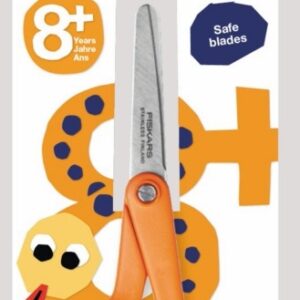 Schulschere rechts 13cm orange