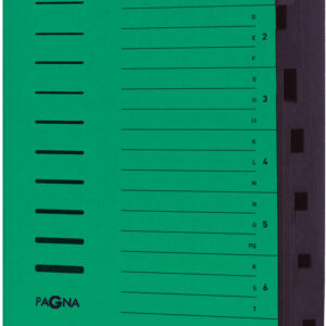 Ordnungsmappe 7tlg grün