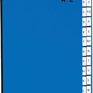 Pagna Pultordner 24tlg. A-Z blau