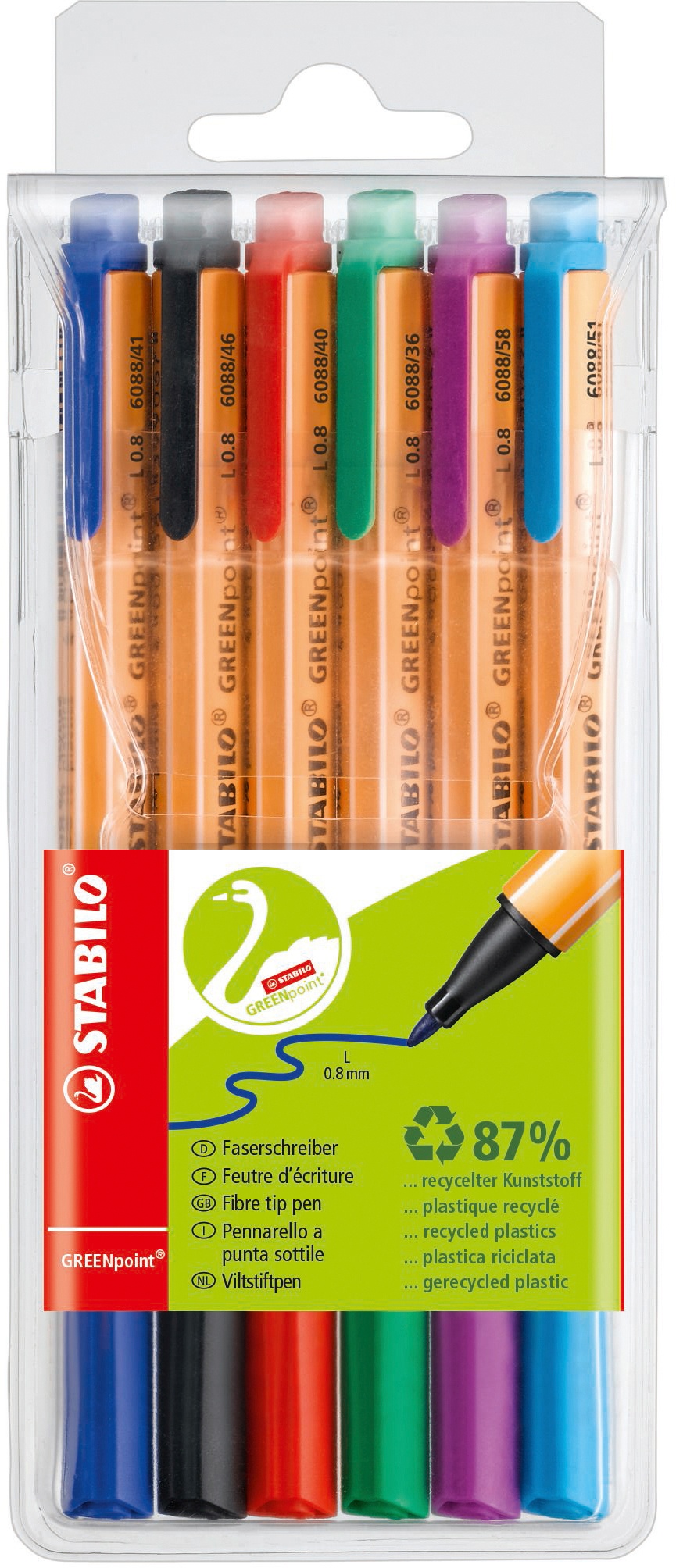 GREENpoint 0.8mm Etui