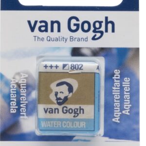 Aquarell Näpfchen reichgold 802