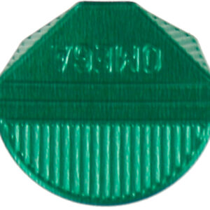 Eckenklammern grün metallic