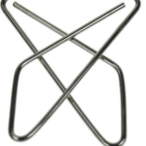 Kreuzklammern vernickelt 50mm