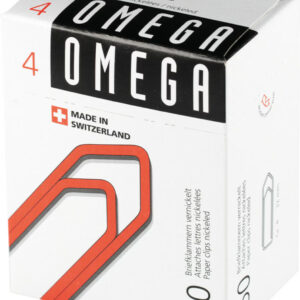 Büroklammern 4/750 silber vernickelt