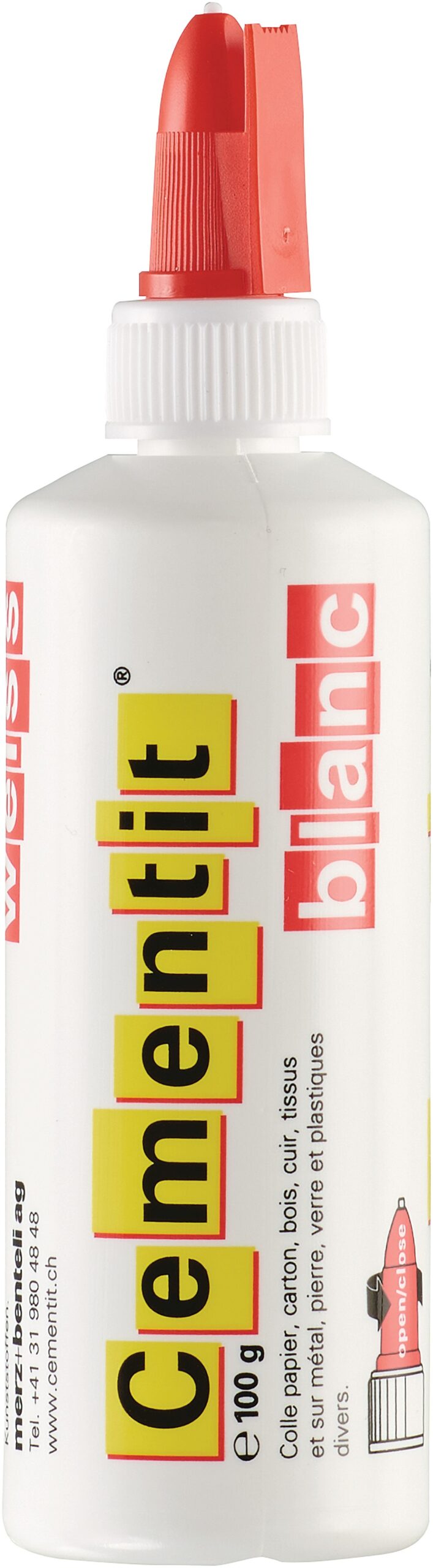 Kleber Cementit weiss