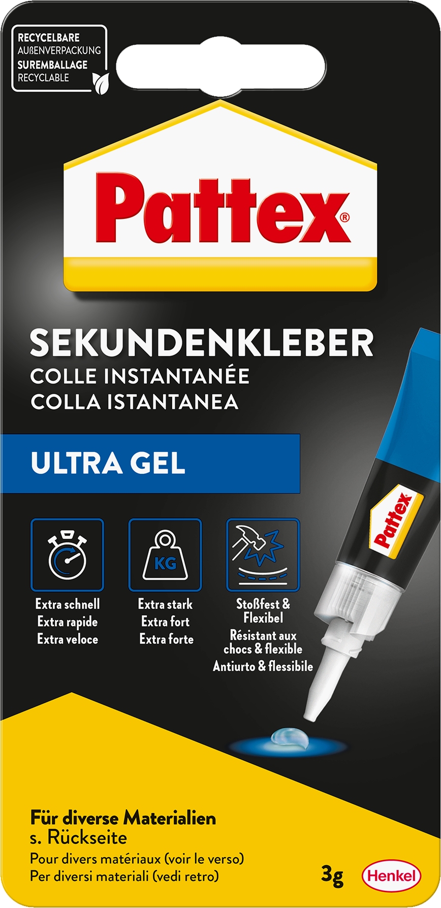Sekundenkleber UltraGel