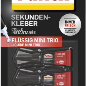 Sekundenkleber Mini Trio