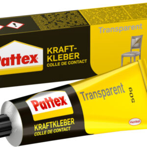 Kontaktkleber transparent