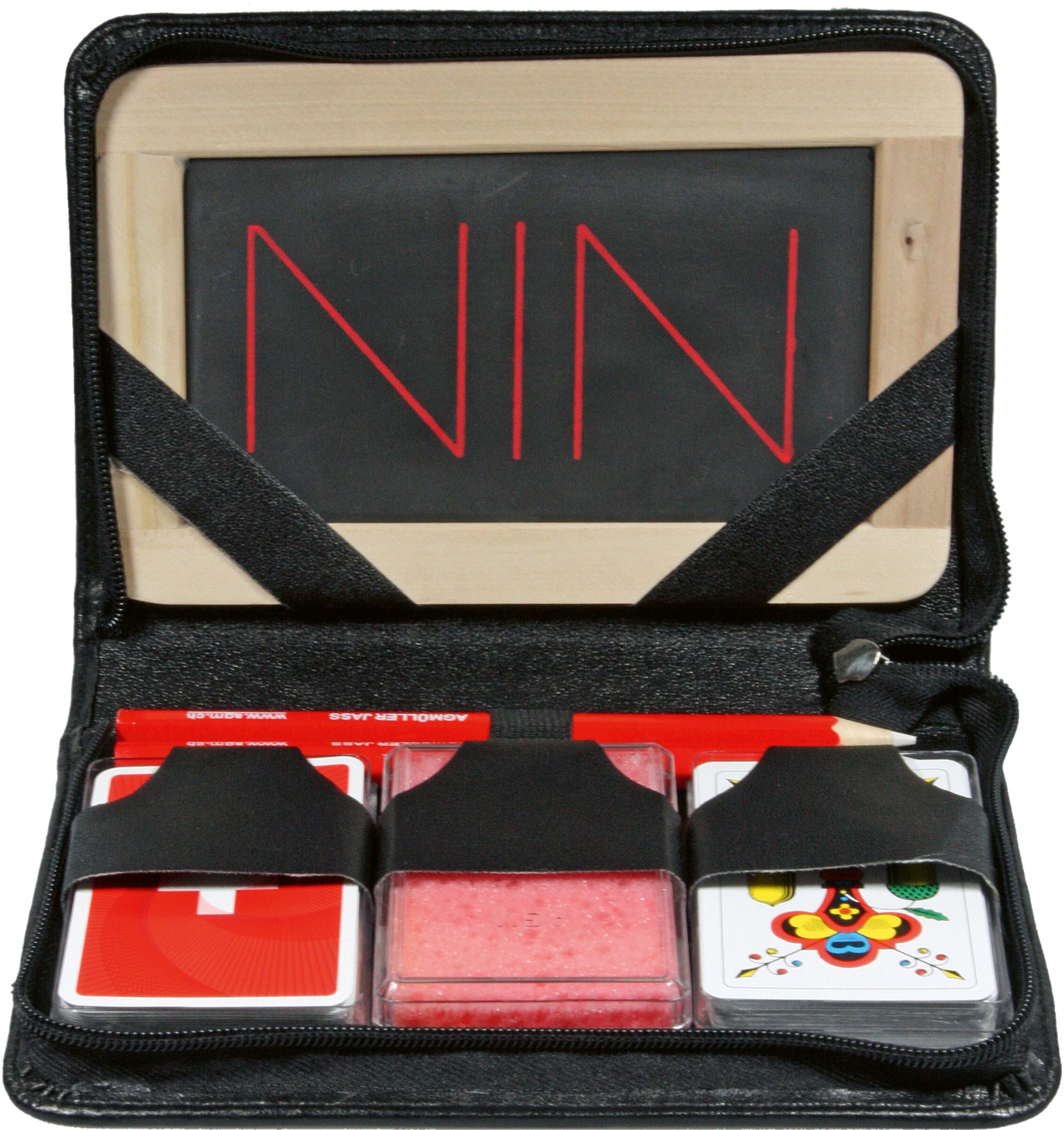 Jass-Garnitur schwarz