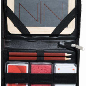 Piquet-Garnitur schwarz