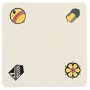 Jassteppich mit Öse rot D