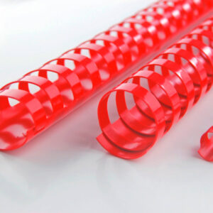 Plastikbinderücken 6mm rot