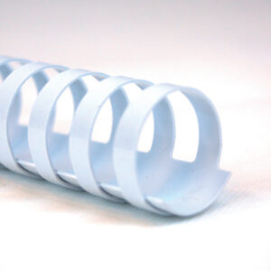 Plastikbinderücken 8mm weiss