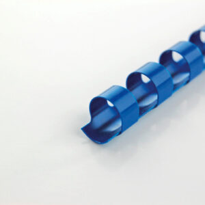 Plastikbinderücken 8mm blau