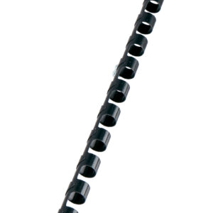 Plastikbinderücken 8mm schwarz