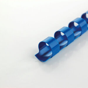 Plastikbinderücken 10mm blau