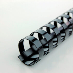Plastikbinderücken 10mm schwarz