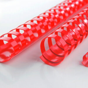 Plastikbinderücken 14mm rot