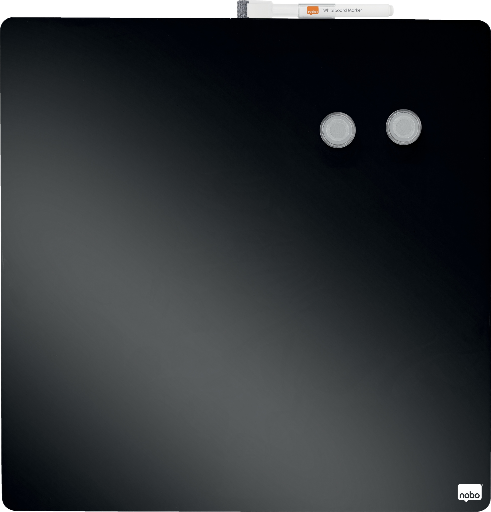 Magnettafel 36x36 schwarz